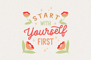 Delightful Monoline Font Duo, a Handwritten Font by supfonts (Thumbnail 8 of 10)