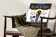 Folk Art Karaoke Flyer Template, a Flyer Template by Hole Hope Design (Thumbnail 5 of 5)