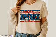 4th of July God Bless America SVG, a Graphic by mh_arif (Thumbnail 3 of 4)