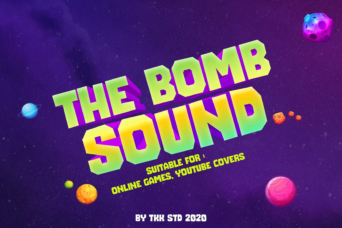 The Bomb Sound - Modern Font, a Sans Serif Font by tokokoo (Photo 4 of 17)