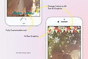 Nest Wedding Geofilter, a Social Media Template by Uno Bello Design Studio (Thumbnail 2 of 3)