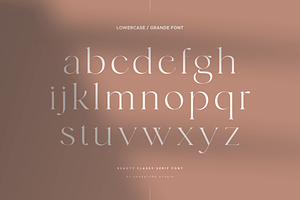 Grande - Beauty Classy Serif Font