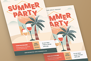 Summer Party Festival Flyer, a Flyer Template by MMPixelCraft (Thumbnail 2 of 5)