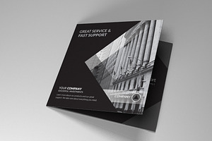 Indesign Square Brochure Sharp