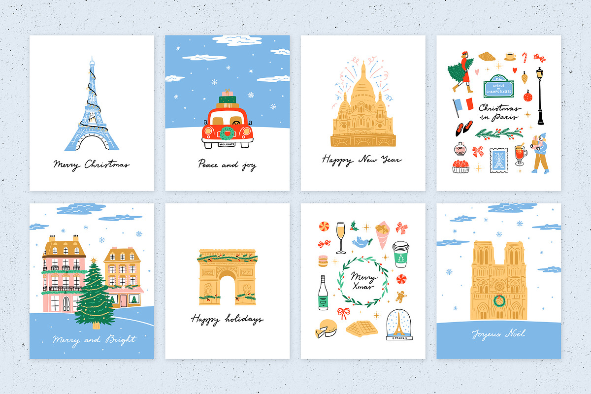 Christmas In Paris, an Illustration by Redchocolate (Photo 4 of 7)