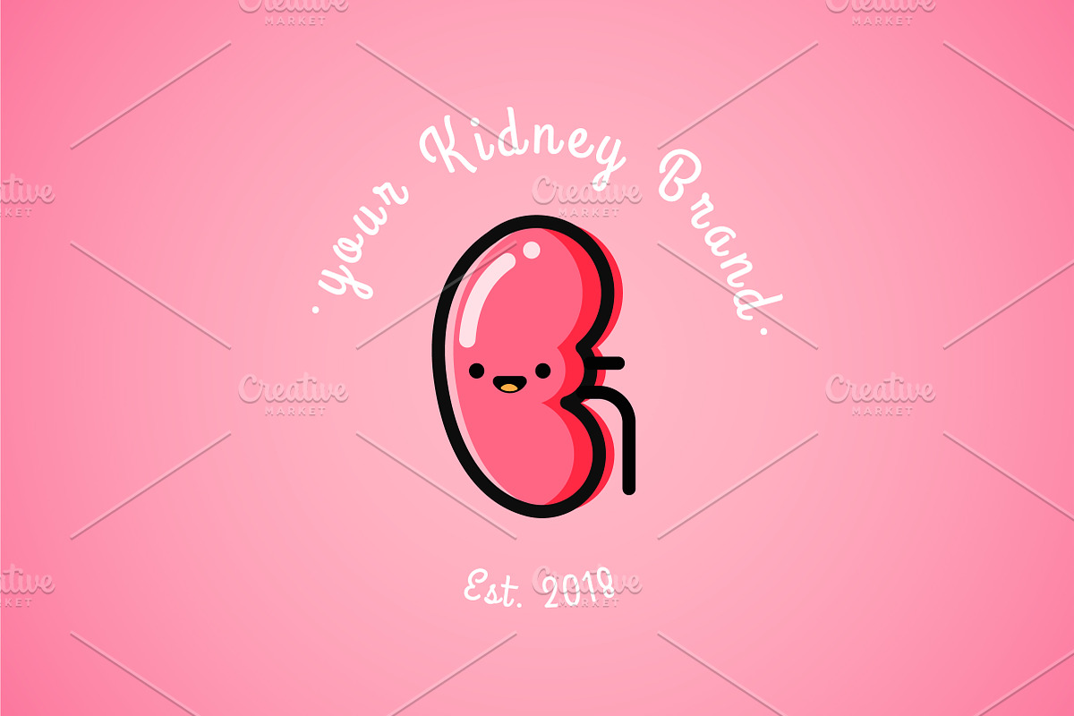 The Kidney Logo, a Branding & Logo Template by Luis Muniz (Photo 1 of 2)