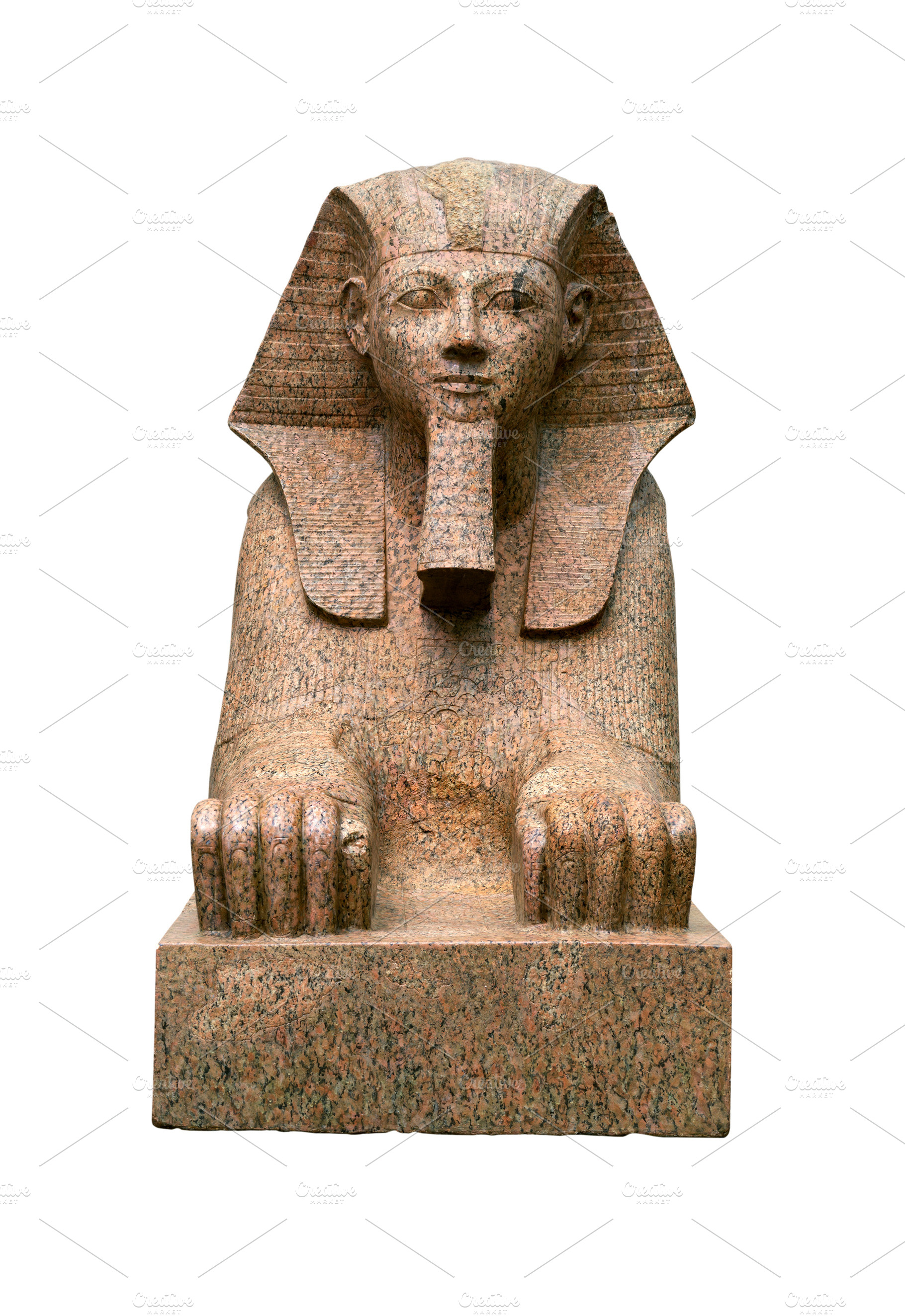 Sphinx of pharaoh from ancient Egypt, an Architecture Photo by BOOCYS