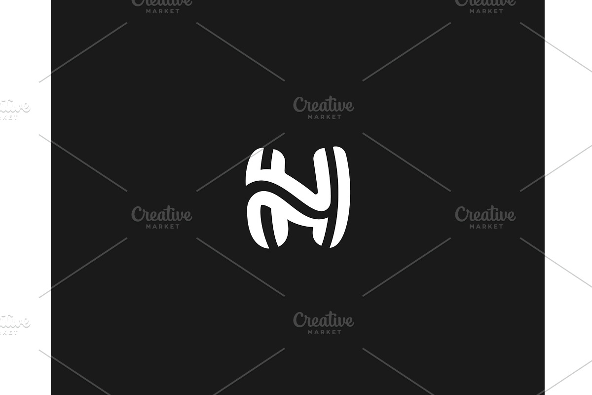 Cute letter H logo. Universal, an Illustration by Bureau