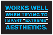 Biwa Stencil Display, a Sans Serif Font by Wordshape (Thumbnail 4 of 6)