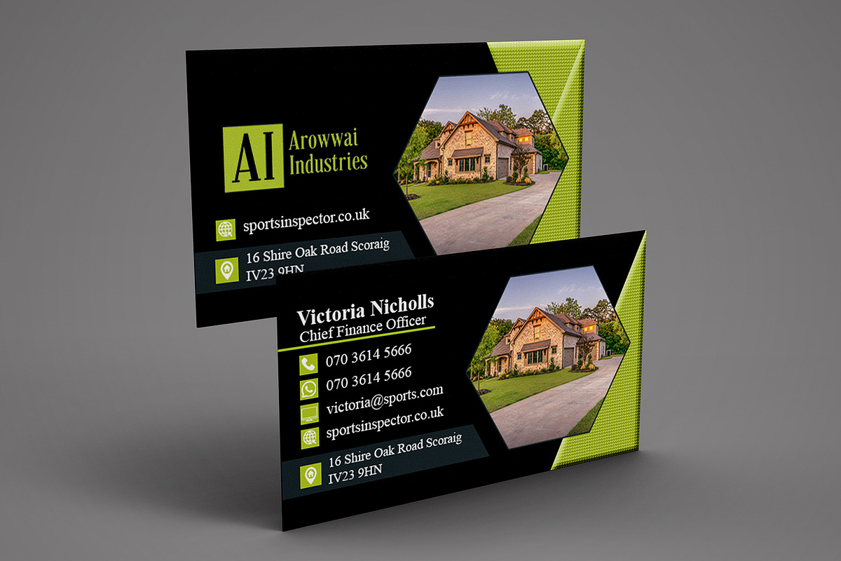 Minimal Business Card PSD Template preview 3