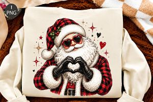 Funny Christmas Santa Claus PNG, a Seasonal Illustration by Craft Nest