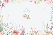 Ocean Animals. Underwater watercolor, an Animal Illustration by Kreker Kate (Thumbnail 5 of 10)