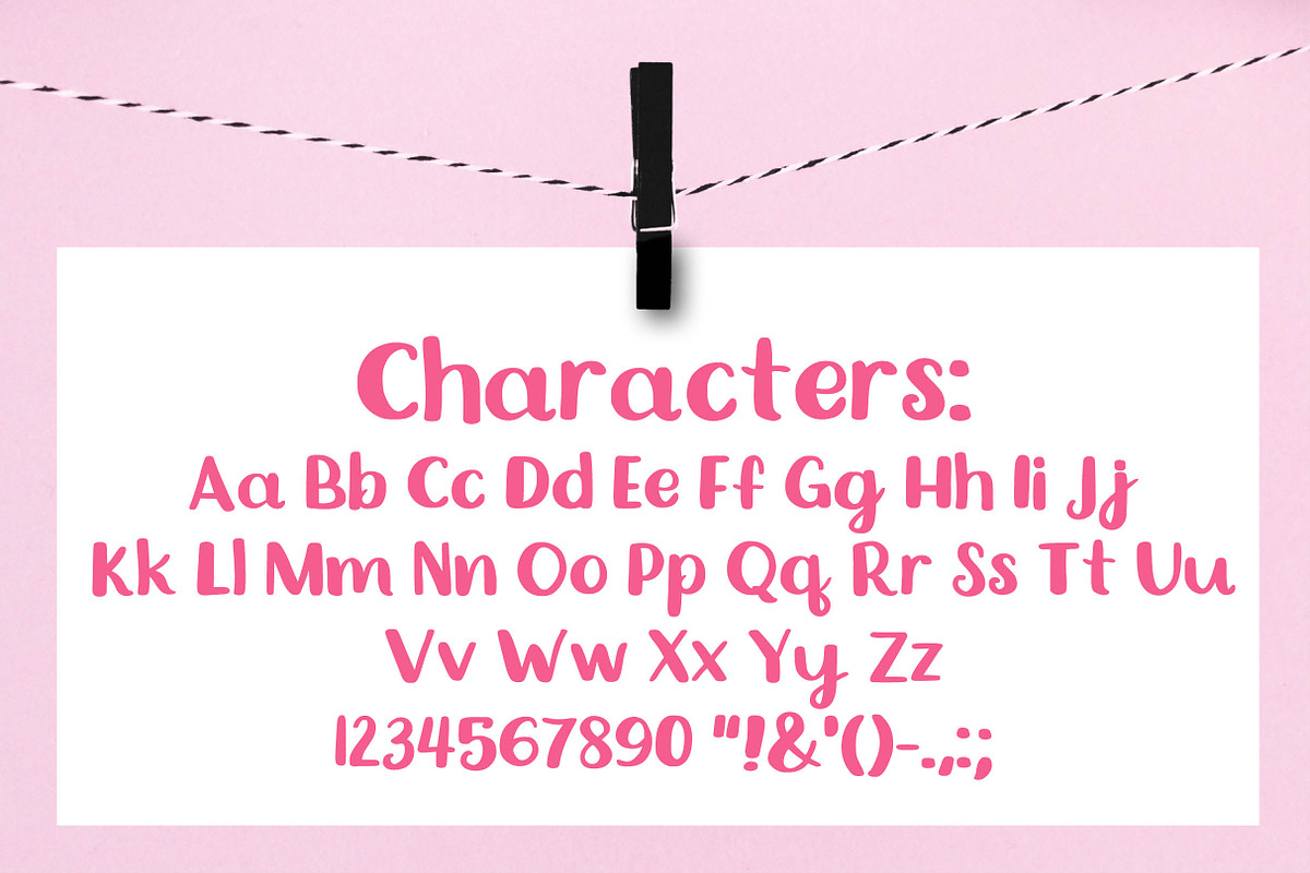 Susanna - A Sweet Handwritten Font preview 6