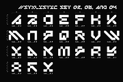 ANERO - FUTURISTIC DISPLAY FONT, a Symbol Font by Font For Zula™ (Thumbnail 8 of 14)