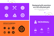 Spirituality and Inner Peace Icons, a Solid Icon by Prosymbols (Thumbnail 3 of 6)