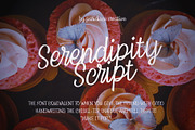 Serendipity Script Calligraphy Font, a Script Font by Paridisce Creative (Thumbnail 3 of 8)