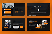 Cargo Logistics Powerpoint, a Presentation Template by SquidPixey (Thumbnail 4 of 7)