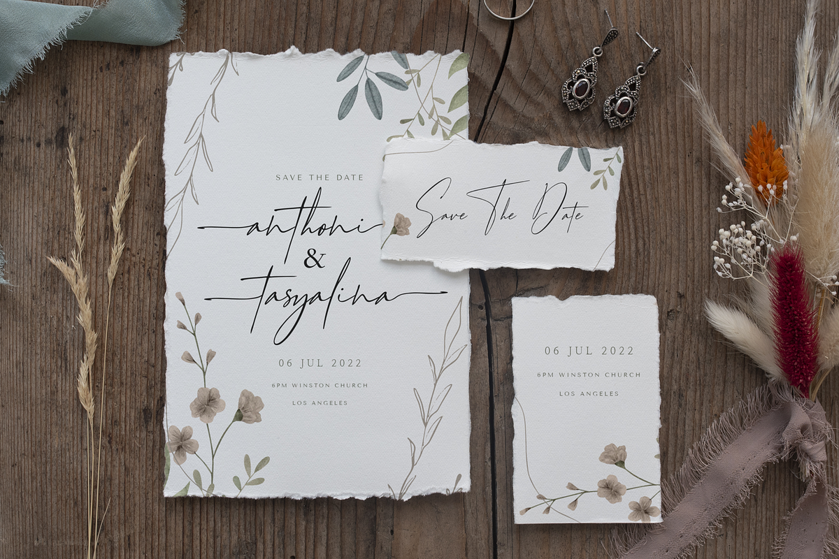 Janetanice, a Script Font by Essentials Studio (Photo 4 of 8)