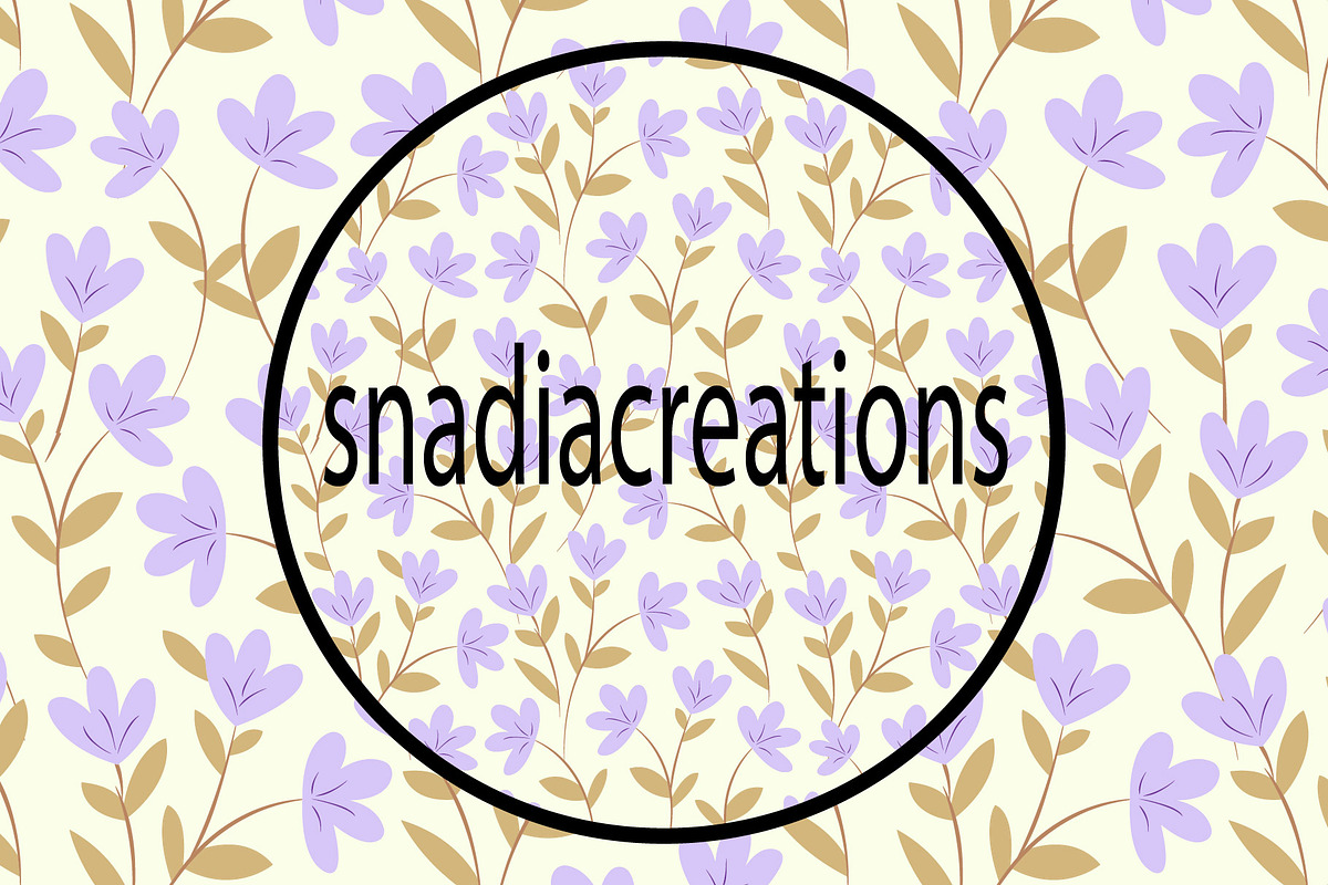 Wildflower Meadow, a Pattern Graphic by snadiacreations (Photo 3 of 7)