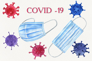COVID-19 illustrations