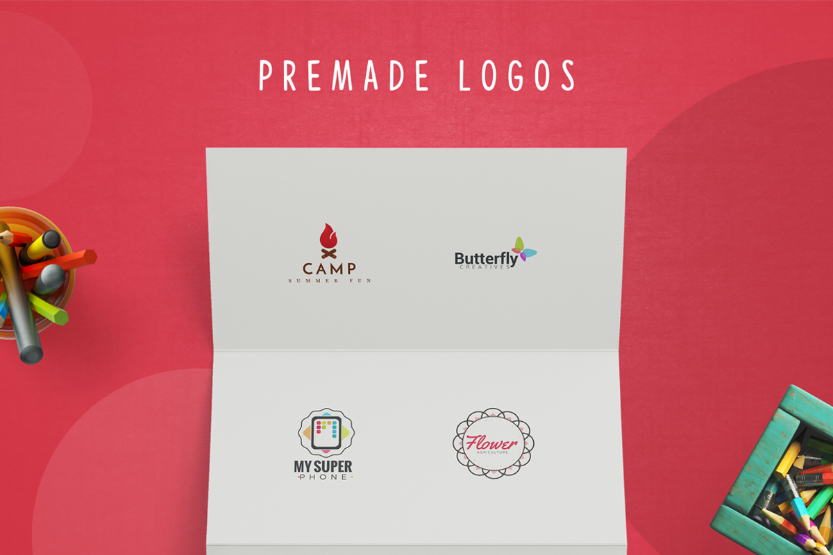 Colors Logo Creation Kit -50%, a Branding & Logo Template by VP Fonts (Photo 9 of 10)