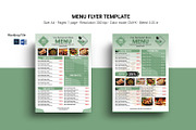 Restaurant Menu Flyer, a Flyer Template by Template Shop (Thumbnail 1 of 3)