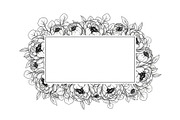 Floral Frame SVG Bundle, an Illustration by Gaye Art (Thumbnail 12 of 31)