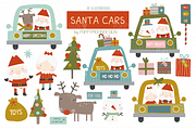 Bumper Christmas clipart set, an Animal Illustration by Poppymoondesign (Thumbnail 7 of 12)