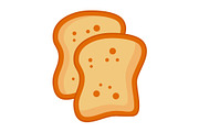 Bread Illustration Icon, an Icon by Pexelpy (Thumbnail 1 of 2)