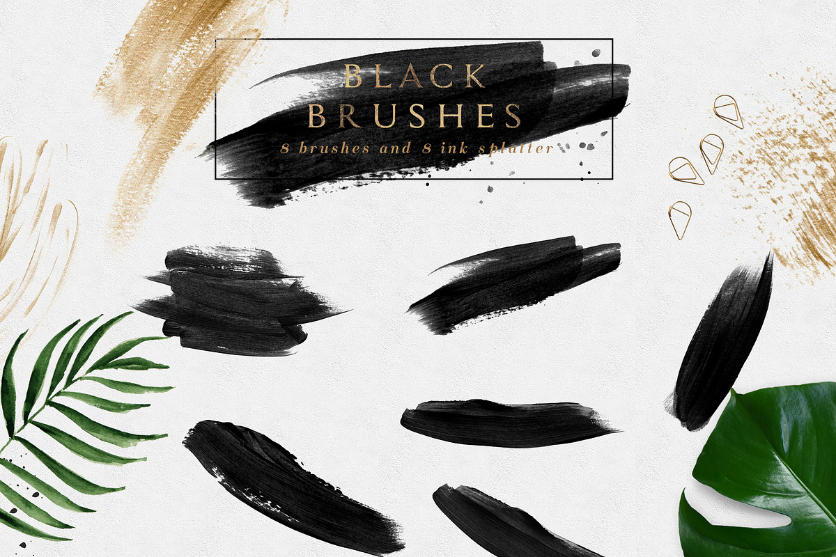 Greenery Summer Design Set, a Texture Illustration by Graphic Box (Photo 6 of 9)