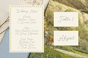 The Quietude Poetic Romantic Script, a Script Font by AnMark (Thumbnail 10 of 13)