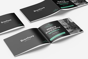 Landscape Brochure Product Mockups