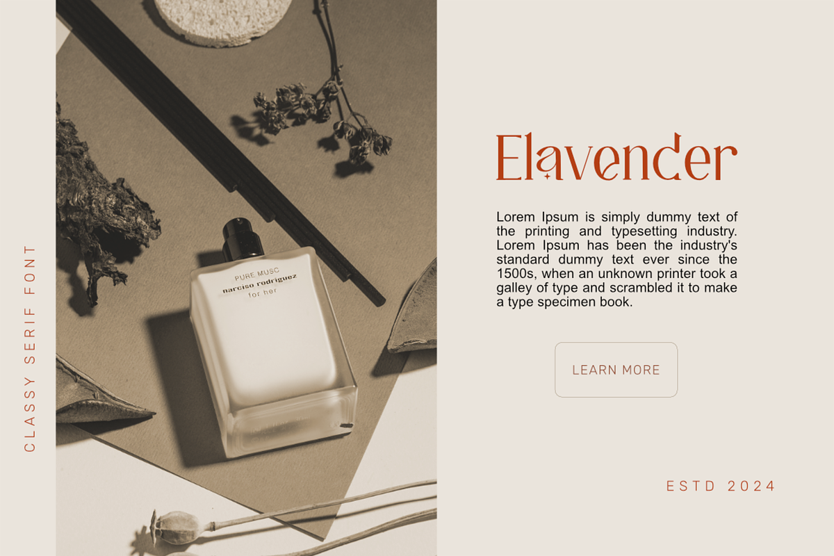 Naliada Font, a Serif Font by Muwatta Studio (Photo 6 of 9)