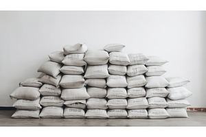 building cement white background ai, an Architecture Photo by pikepicture