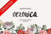 Veronica, a Handwritten Font by supfonts (Thumbnail 1 of 4)