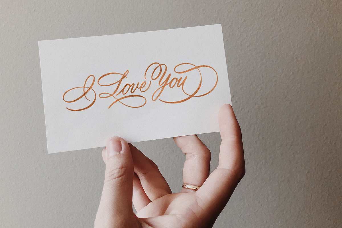 Valentine's Day Lettering, an Object Graphic by Type and Graphics Studio (Photo 7 of 12)
