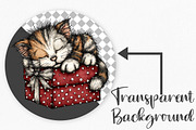 Whimsical Christmas Winter Clipart, an Illustration by Canvas Craft (Thumbnail 2 of 6)