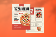 Pizza Restaurant Menu, a Print Template by SquidPixey (Thumbnail 5 of 6)