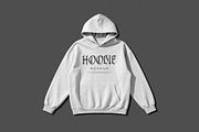 Pullover Hoodie Mockup, an Apparel Mockup by Design Squad (Thumbnail 2 of 4)