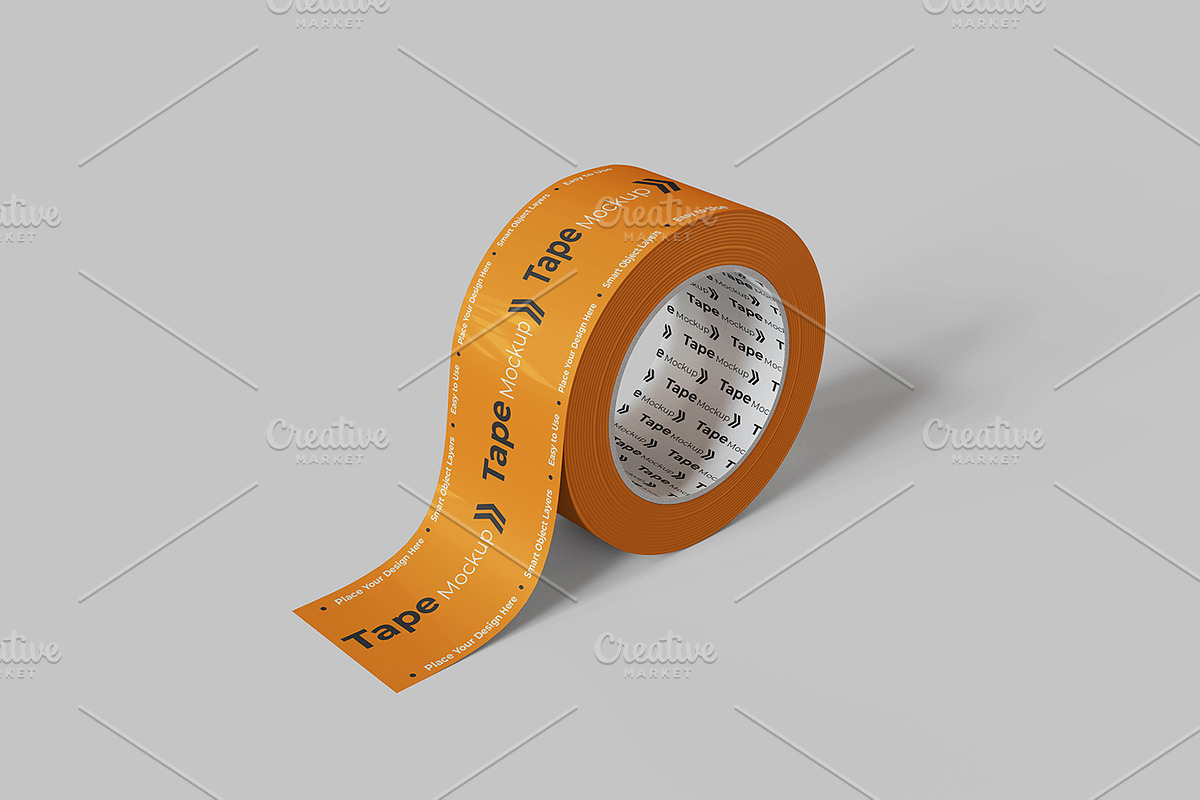 Duct Tape Mockup, a Packaging Mockup by Pixie Creative (Photo 2 of 4)