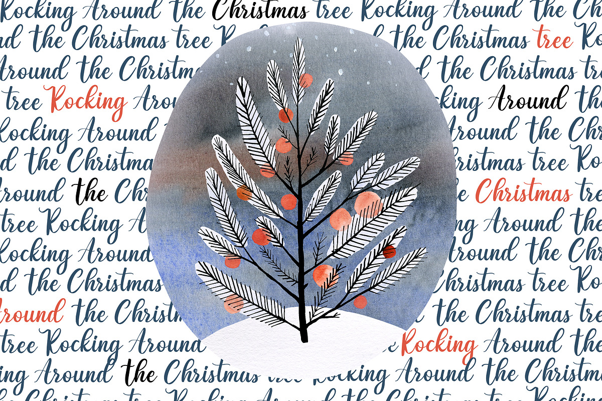 The Holiday Crafting Font Bundle, a Script Font by Lollipop Hand Drawn (Photo 7 of 8)