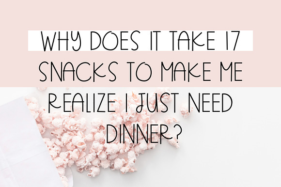 FUN SNACKS Font + Extras preview 7