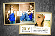 Graduation Card Template Photo 04, a Card Template by Supremer Studio (Thumbnail 2 of 2)