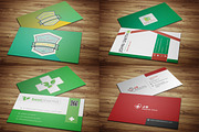 15 Business Cards Bundle 60% Off, a Business Card Template by Crazyleaf (Thumbnail 4 of 5)