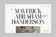 Reathe Elegant Serif Font, a Serif Font by Graphicxell (Thumbnail 4 of 8)