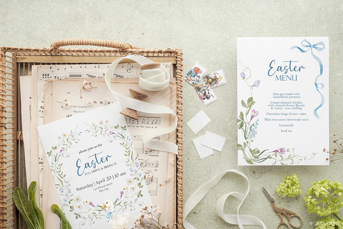 Charming Easter collection, an Illustration by AfonshinaArt (Photo 4 of 9)