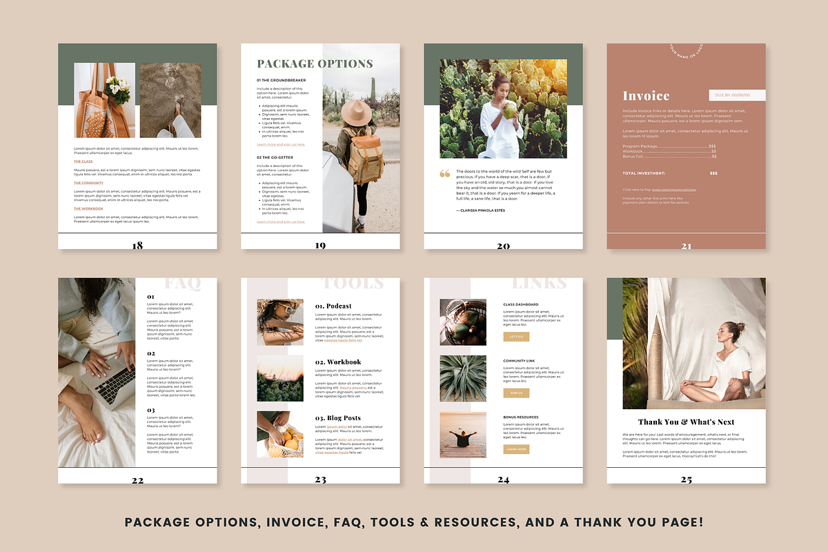 Client Welcome Packet | Canva, a Magazine Template by Erin Cassidy (Photo 5 of 8)