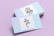 Triathlon | 16 Thin Line Icons Set, an Outline Icon by Alex Blogoodf (Thumbnail 4 of 11)