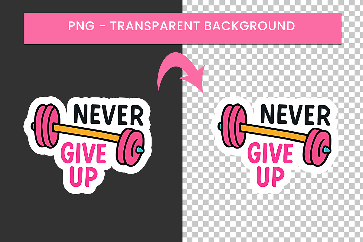 Cool Motivational Stickers, an Object Graphic by Nina Shaw (Photo 4 of 10)