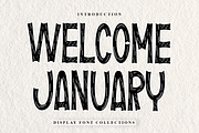 Welcome January, a Script Font by FreshTypeINK (Thumbnail 1 of 8)